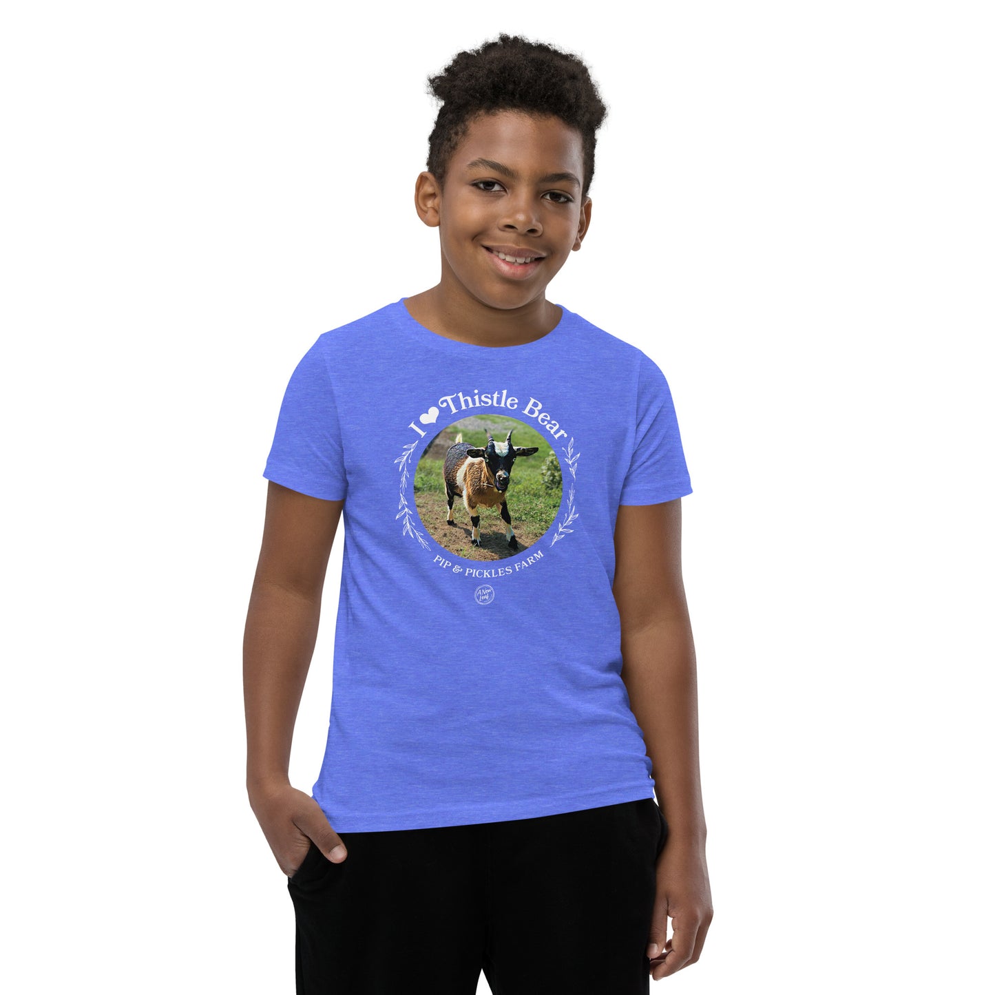 Youth Thistle Bear Short Sleeve T-Shirt