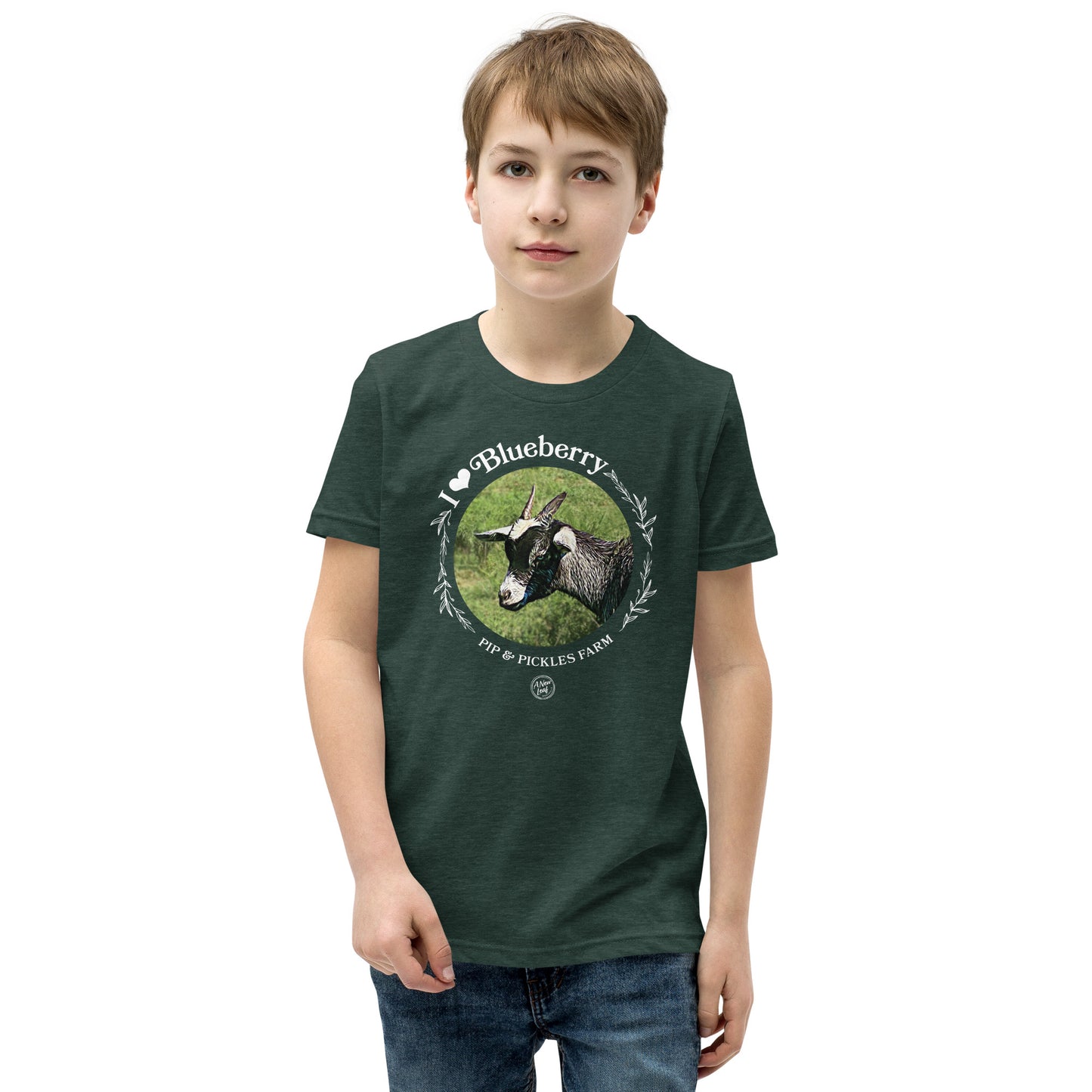 Youth Blueberry Short Sleeve T-Shirt