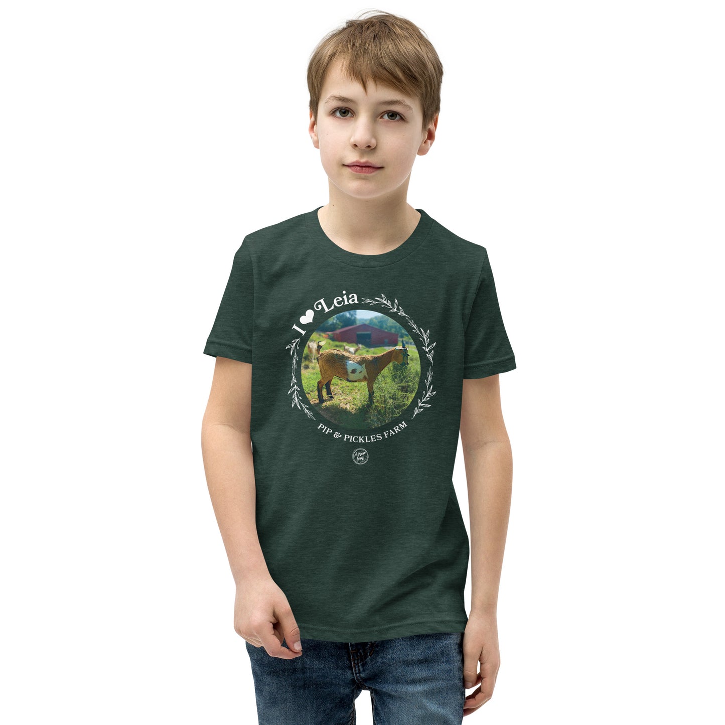 Youth Leia Short Sleeve T-Shirt