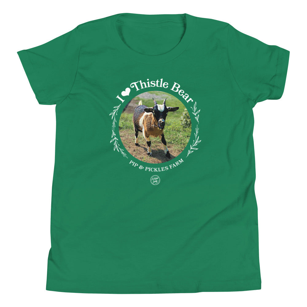 Youth Thistle Bear Short Sleeve T-Shirt