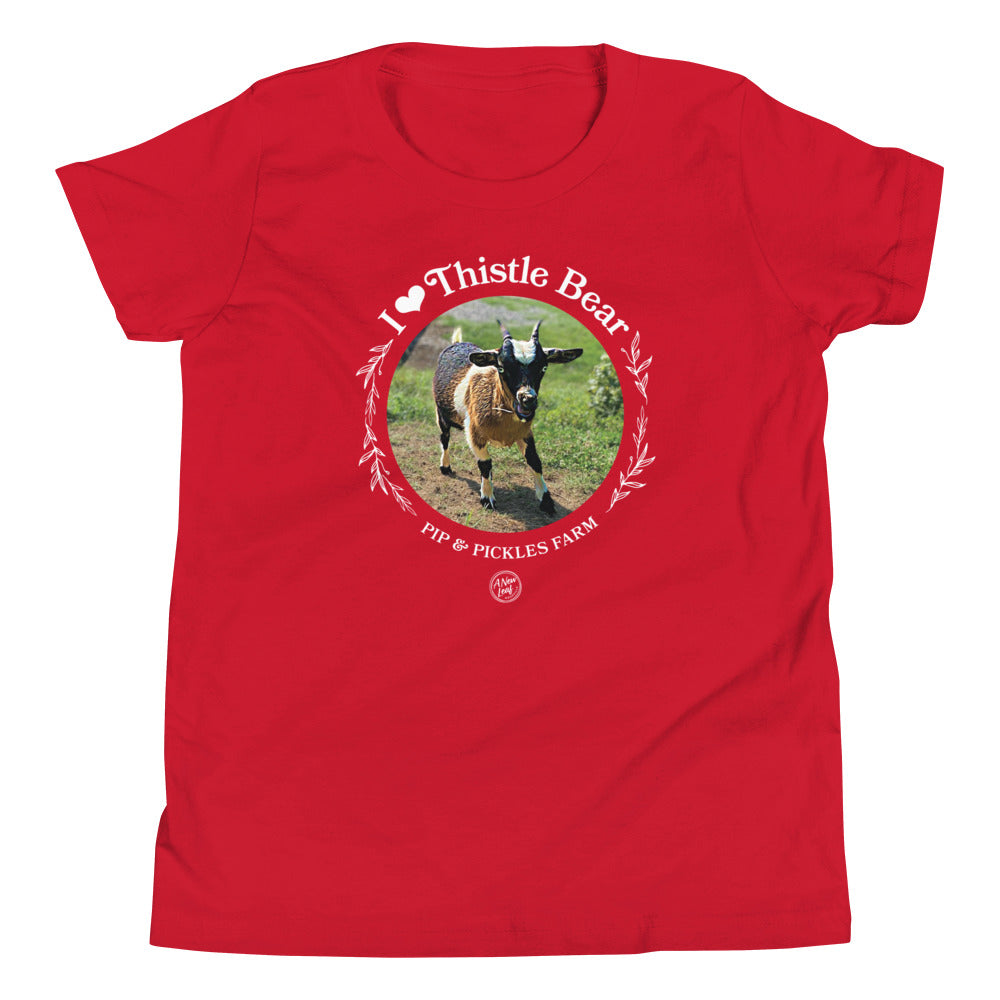 Youth Thistle Bear Short Sleeve T-Shirt